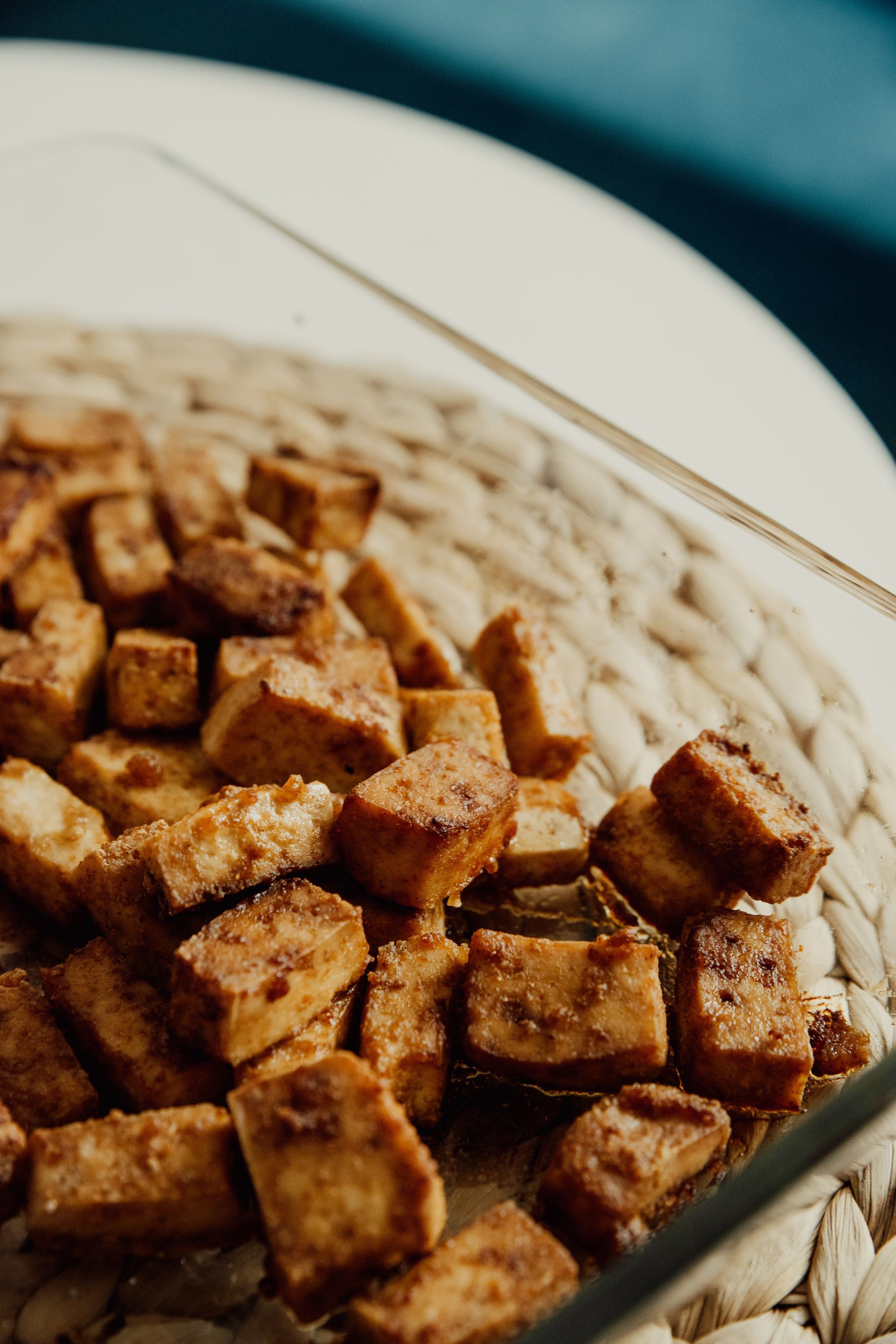 Crispy Peanut Tofu